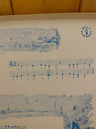 Glockenspiel Vintage Bell Harmony Originale