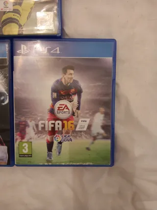 Lote 3 Videojuegos FIFA PS4
