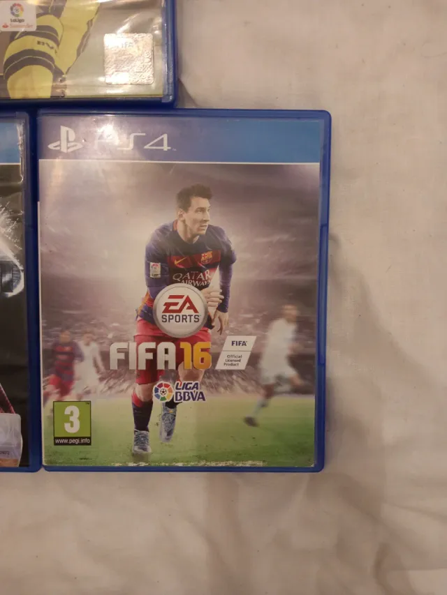 Lote 3 Videojuegos FIFA PS4