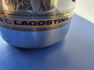 Pentola con Coperchio Lagostina in Acciaio Inox