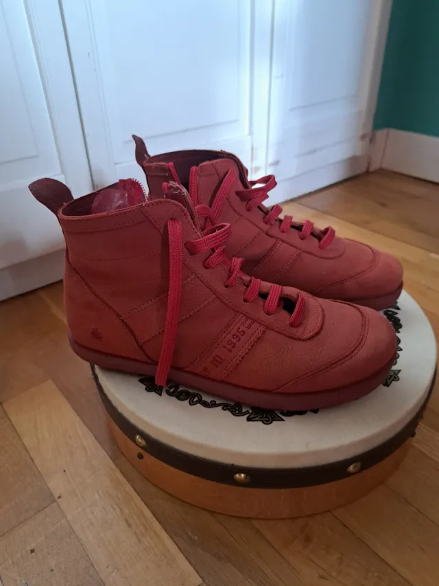 Botas El Naturalista Talla 37 Rojas