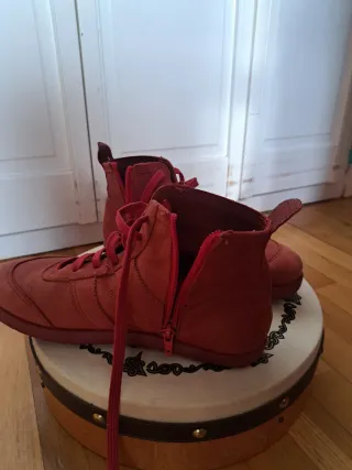 Botas El Naturalista Talla 37 Rojas