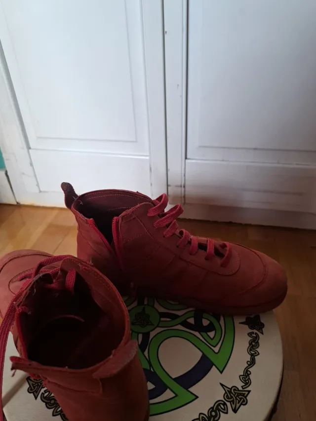 Botas El Naturalista Talla 37 Rojas