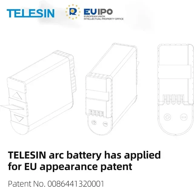 Carregador Triplo + 2 Baterias GoPro Hero 5/6/7/8