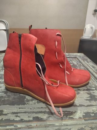 Botas rojas mujer talla 40