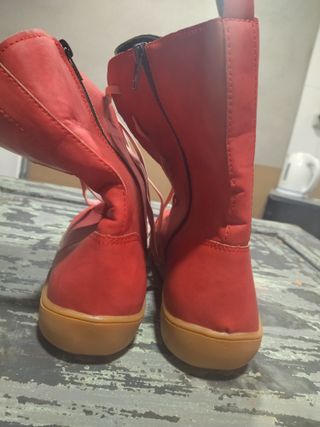 Botas rojas mujer talla 40