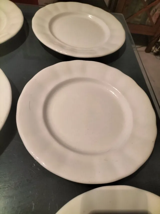 Oferta 3 Platos Llanos Grandes Cartuja Blancos