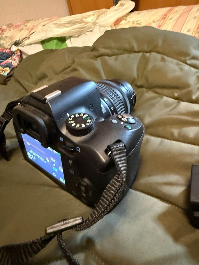 Cámara Pentax K500 estado como nueva regalo estuch