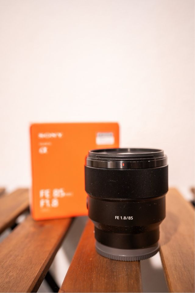 Lente Sony 85mm f/1.8 FE