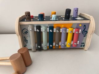 Juego de madera montesori