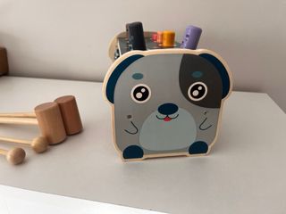 Juego de madera montesori