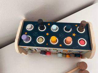 Juego de madera montesori