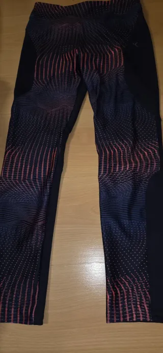 Mallas deportivas negras y rosas