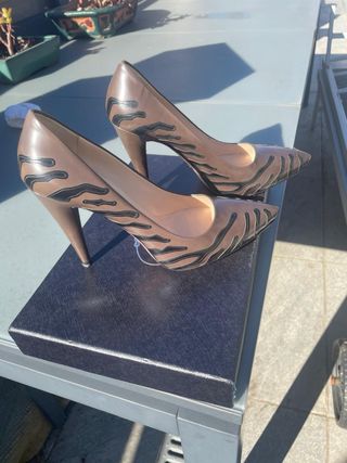 Stivali Prada T38 Marroni e Neri