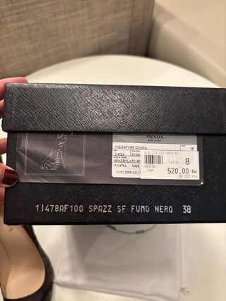 Stivali Prada T38 Marroni e Neri