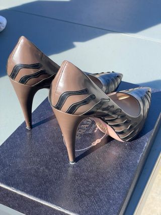 Stivali Prada T38 Marroni e Neri