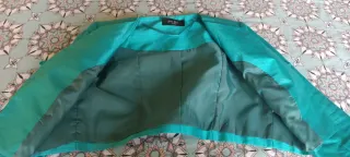 Torerita satén azul turquesa fiesta, de Carla Ruiz