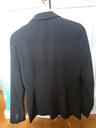 Americana Zara Basic Negra Talla 40