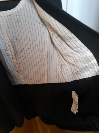 Americana Zara Basic Negra Talla 40