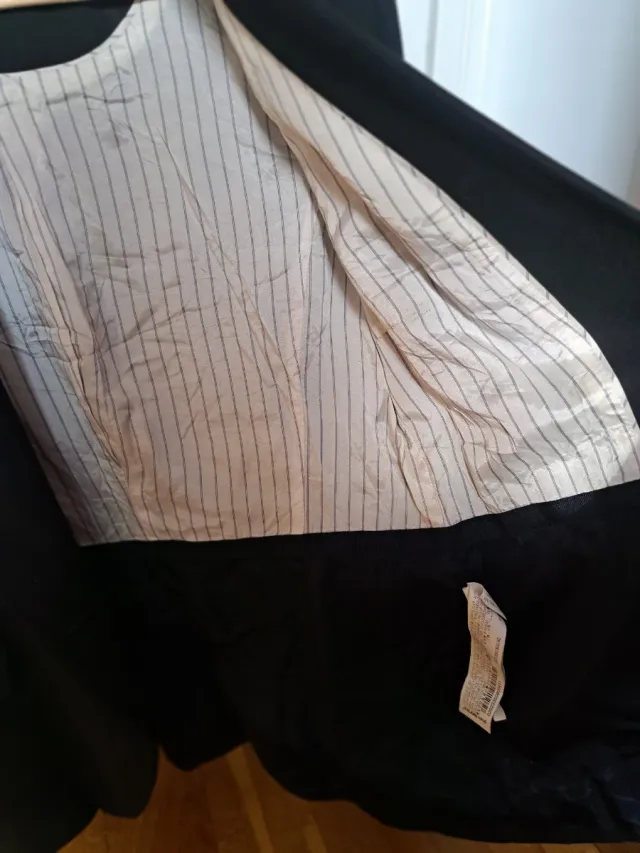 Americana Zara Basic Negra Talla 40