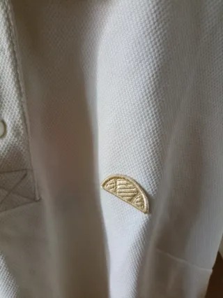 Polo Ellesse donna bianco beige Tg. L