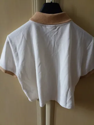 Polo Ellesse donna bianco beige Tg. L