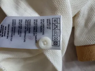 Polo Ellesse donna bianco beige Tg. L