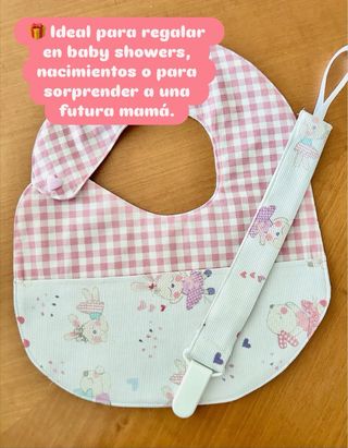 Kit de baberos y toallas para bebé personalizadas