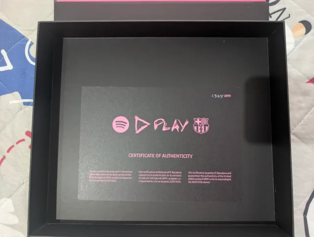 Maglietta FC Barcelona Ed Sheeran Taglia M