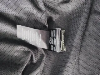 Chaqueta de moto negra