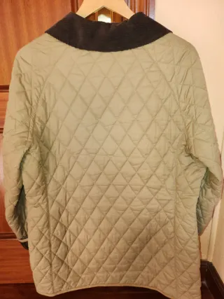 Chaqueta Barbour Husky Mujer Beige/Marrón