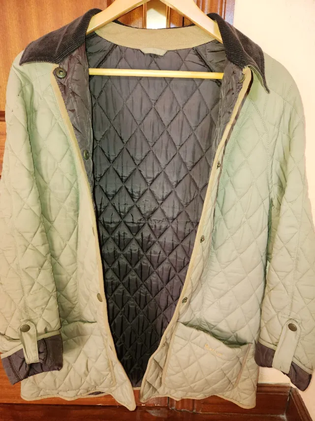 Chaqueta Barbour Husky Mujer Beige/Marrón