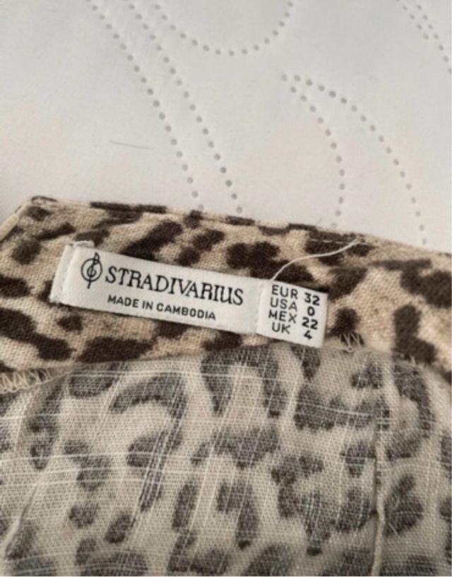 Falda pantalón leopardo