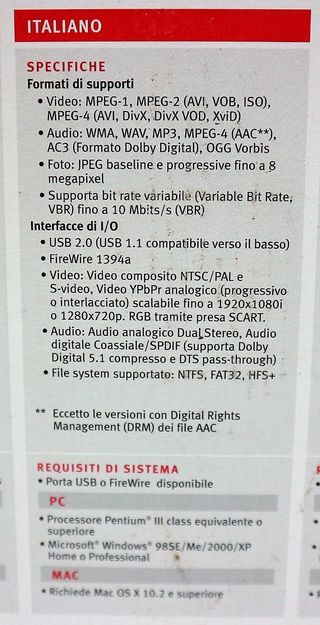 HARD DISK IOMEGA SCREENPLAY PRO 300GB MULTIMEDIA D