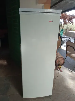 Congelador vertical blanco