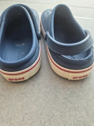 Ciabatte Crocs per bambini in blu e rosa