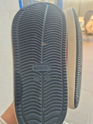 Ciabatte Crocs per bambini in blu e rosa