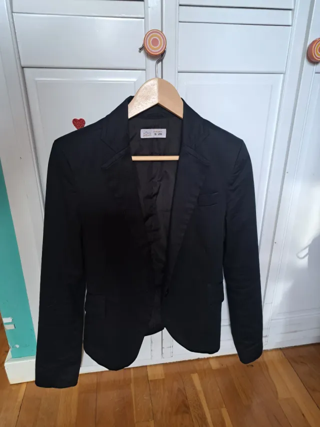 Americana negra entallada Talla 38