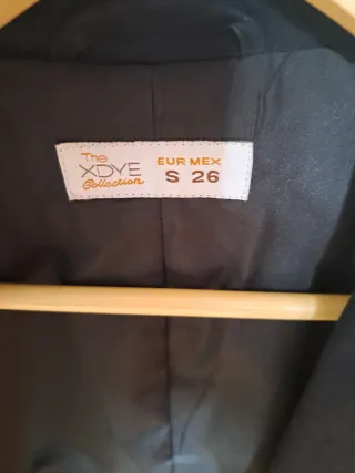 Americana negra entallada Talla 38