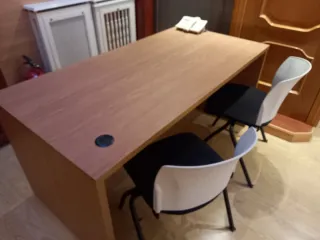 Mesa de oficina roble