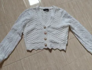 Cárdigan SHEIN blanco