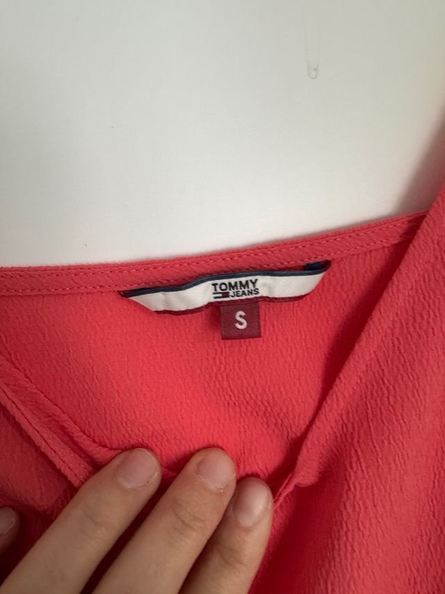 Top Tommy Hilfiger Rojo Talla S