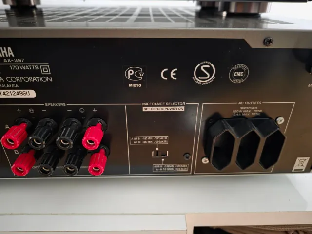 Amplificador Yamaha AX-397 + Sintonizador TX-497