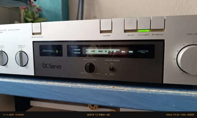 Amplificador Akai AM-U210 Vintage