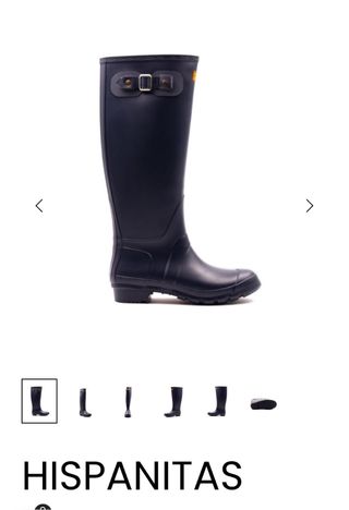 Botas de agua Hispanitas altas azul marino