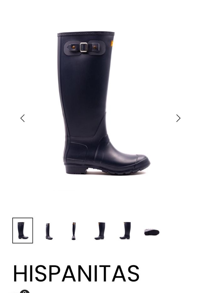 Botas de agua Hispanitas altas azul marino