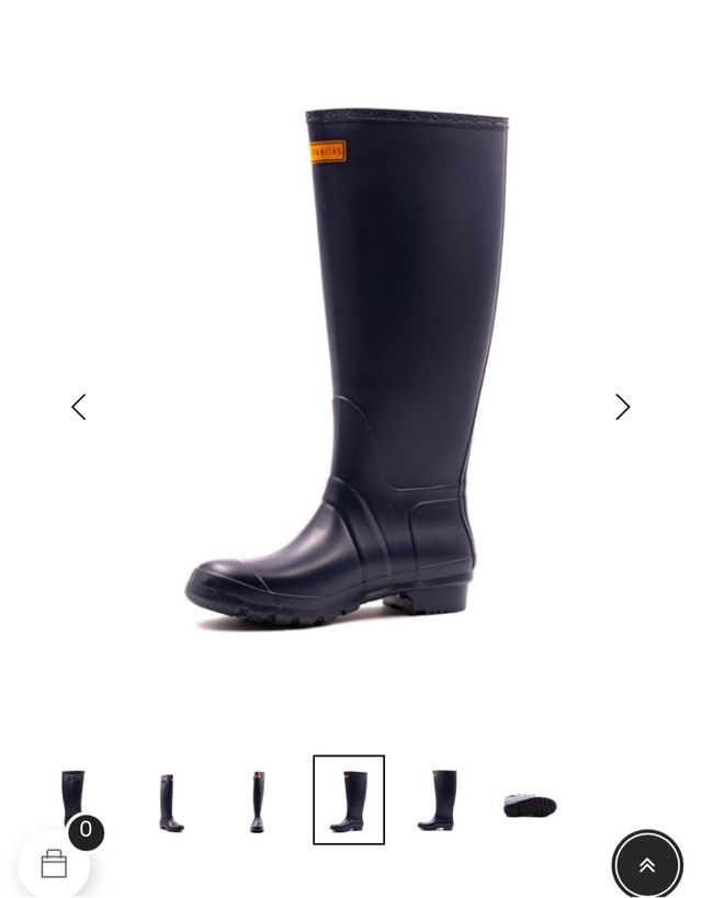 Botas de agua Hispanitas altas azul marino