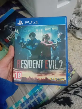 Resident Evil 2 PS4 Funda Holográfica