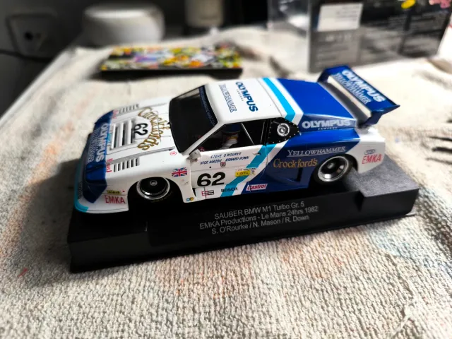 Sauber BMW M1 Turbo Gr. 5 slot sideway