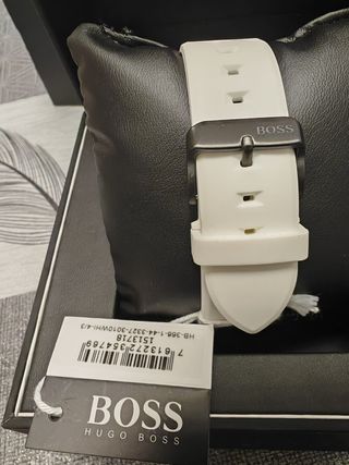 Reloj Boss Hombre Negro y Blanco